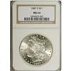 Image 1 : 1887-S $1 MS64 NGC. NGC Census: (736/125). PCGS Po