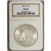 Image 1 : 1887-S $1 MS64 NGC. NGC Census: (736/125). PCGS Po