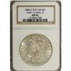 Image 1 : 1888-O $1 AU55 NGC. Vam-17, Oval O, Top 100. NGC C