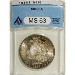 1888-S $1 MS63 ANACS. NGC Census: (699/857). PCGS