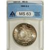 Image 1 : 1888-S $1 MS63 ANACS. NGC Census: (699/857). PCGS
