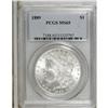 Image 1 : 1889 $1 MS65 PCGS. PCGS Population (1276/144). NGC