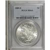 1889-S $1 MS64 PCGS. PCGS Population (1699/536). N