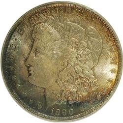 1890-O $1 MS64 PCGS. PCGS Population (2444/378). NGC C