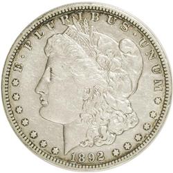 1892-S $1 XF45 ANACS. NGC Census: (707/776). PCGS Popu