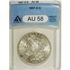 1897-O $1 AU58 ANACS. NGC Census: (1102/1281). PCG