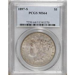 1897-S $1 MS64 PCGS. PCGS Population (2361/1106).