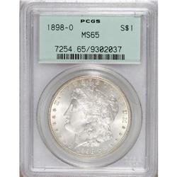 1898-O $1 MS65 PCGS. PCGS Population (8999/1616).