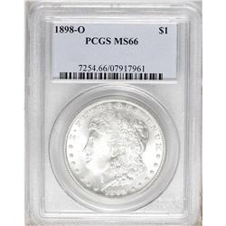 1898-O $1 MS66 PCGS. PCGS Population (1490/126). N