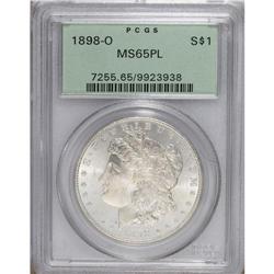 1898-O $1 MS65 Prooflike PCGS. PCGS Population (18