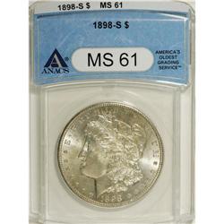 1898-S $1 MS61 ANACS. NGC Census: (88/1242). PCGS