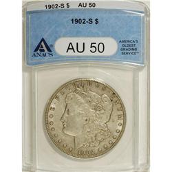 1902-S $1 AU50 ANACS. NGC Census: (18/1771). PCGS