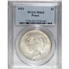 1921 $1 MS62 PCGS. PCGS Population (1394/6695). NG