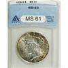 1928-S $1 MS61 PCGS. PCGS Population (152/3571). N