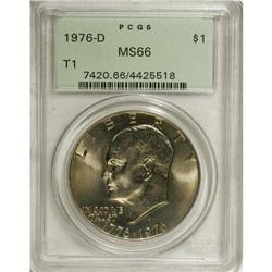 1976-D $1 Type One MS66 PCGS. PCGS Population (189