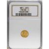 1851 G$1 MS62 NGC. NGC Census: (996/889). PCGS Populat
