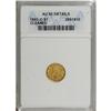 1853-O G$1 --Cleaned--ANACS. AU55 Details. NGC Cens