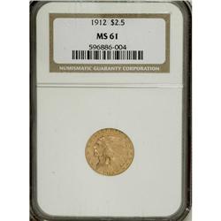 1912 $2 1/2 MS61 NGC. NGC Census: (1232/2754). PCG