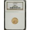 Image 1 : 1915 $2 1/2 MS61 NGC. NGC Census: (1471/4587). PCG
