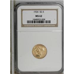 1926 $2 1/2 MS62 NGC. NGC Census: (3849/5825). PCG