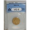 Image 1 : 1844-O $5 VG8 ANACS. NGC Census: (0/557). PCGS Pop