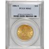 1886-S $10 MS62 PCGS. PCGS Population (583/204). N