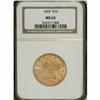 1893 $10 MS62 NGC. NGC Census: (8594/5357). PCGS P