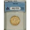 1901 $10 AU53 ANACS. NGC Census: (3/16830). PCGS P