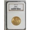 1903 $10 MS62 NGC. NGC Census: (252/157). PCGS Pop