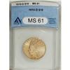 1910-D $10 MS61 ANACS. NGC Census: (1512/4425). PC