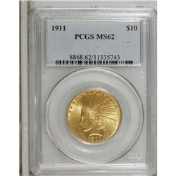 1911 $10 MS62 PCGS. PCGS Population (1532/1373). N