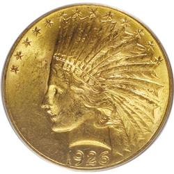 1926 $10 MS63 PCGS. PCGS Population (6383/2311). NGC C