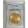 1897-S $20 MS62 PCGS. PCGS Population (2728/1558).