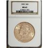 1903 $20 MS63 NGC. NGC Census: (2966/2508). PCGS P