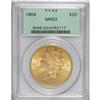 Image 1 : 1904 $20 MS63 PCGS. PCGS Population (42656/25814).