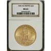 Image 1 : 1908 $20 No Motto MS63 NGC. NGC Census: (36677/445