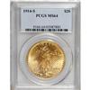 Image 1 : 1914-S $20 MS64 PCGS. PCGS Population (3143/1262).
