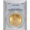 Image 1 : 1924 $20 MS64 PCGS. PCGS Population (53201/31410).