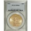 Image 1 : 1924 $20 MS64 PCGS. PCGS Population (53201/31410).