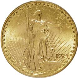 1924 $20 MS64 PCGS. PCGS Population (53201/31410). NGC