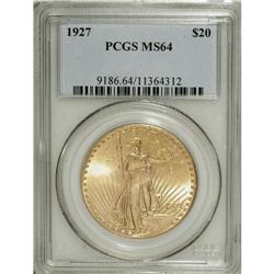 1927 $20 MS64 PCGS. PCGS Population (30565/19488).