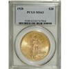 Image 1 : 1928 $20 MS63 PCGS. PCGS Population (10167/16969).