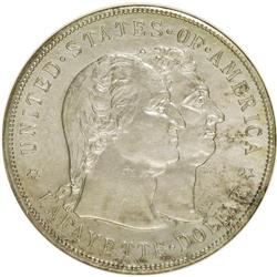 1900 $1 Lafayette Dollar--Cleaned--ANACS. MS60 Details