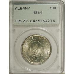 1936 50C Albany MS64 PCGS. PCGS Population (1509/2