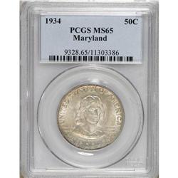 1934 50C Maryland MS65 PCGS. PCGS Population (1159