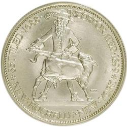 1938 50C New Rochelle MS63 ANACS. NGC Census: (58/1822