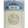 Image 3 : 1938 50C New Rochelle MS63 ANACS. NGC Census: (58/1822