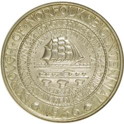 1936 50C Norfolk--Cleaned--ANACS. MS60 Details. NGC Ce