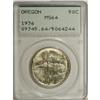 Image 1 : 1936 50C Oregon MS64 PCGS. PCGS Population (620/13
