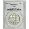 Image 1 : 1937-D 50C Oregon MS66 PCGS. PCGS Population (1049